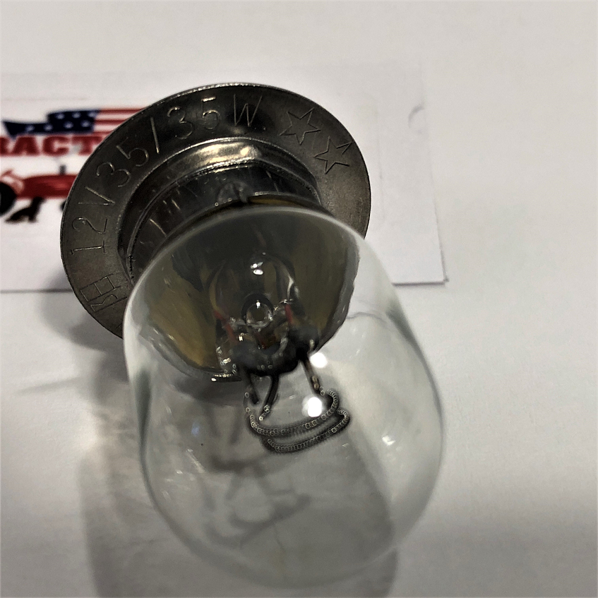 Headlight Bulbs For Kubota Tractors L175, L1500, L225, L345 - 12V 35/35W, 3-Pack