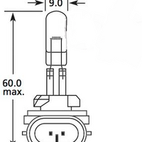 HEADLIGHT BULB FOR FORD NEW HOLLAND 2 BULBS