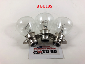 YANMAR HEADLIGHT BULBS 3 BULBS